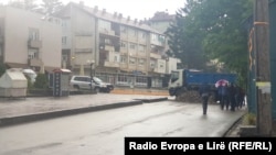 Blokada puta kamionom u Leposaviću, 26. maj