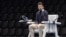 Иван Йовчев съдийства по време на ATP Чалънджър турнир във Вилнюс в началото на 2023 г.