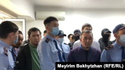 На оглашении приговора по делу 24 задержанных и погибшего во время Январских событий. Алматы, 19 мая 2023 года