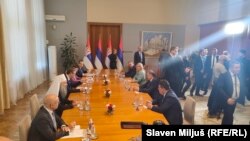 Sastanak najviših zvaničnika Srbije i Republike Srpske u prisustvu patrijarha Porfirija