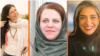 Gazetaret iraniane, Saeedeh Shafiei, Mehrnoush Zarei dhe Nasim Soltanbeigi.
