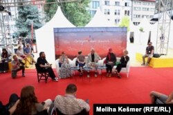 Panel "Femicid u filmu, televiziji i novim medijima" tokom 29. SFF-a