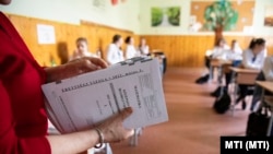 Érettségi a nyíregyházi Zrínyi Ilona Gimnáziumban 2022. május 3-án