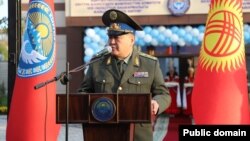 Камчыбек Ташиев на открытии нового здания управления ГКНБ по Чуйской области, 17 ноября 2023 г.