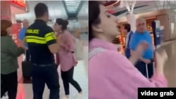 მოქალაქისა და დეპუტატ ვიქტორ ჯაფარიძის შელაპარაკება თბილისის საერთაშორისო აეროპორტში. 9 ივნისი, 2024 წელი
