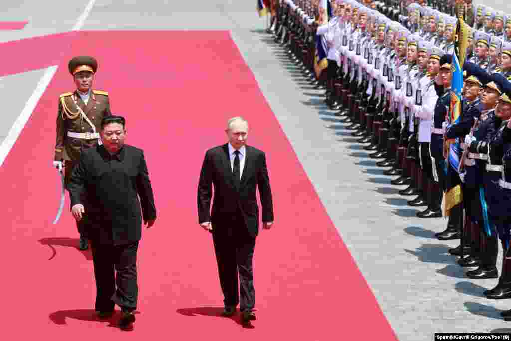 Cu un război pe care îl poartă împotriva Ucrainei de peste doi ani, Vladimir Putin&nbsp;și-a exprimat recunoștința pentru &bdquo;sprijinul neclintit&rdquo; al Phenianului. Liderul nord-coreean a promis Rusiei &bdquo;sprijin deplin&rdquo; în războiul său împotriva Ucrainei.