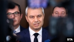 Лидерът на "Възраждане" Костадин Костадинов