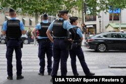 Зголемено присуство на жандармеријата на улиците во француската престолнина, 16 јули 2024 година