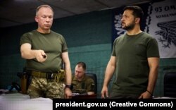 Александр Сырский и Владимир Зеленский