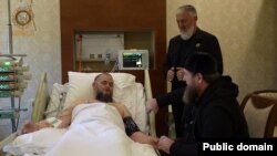 Скриншот видео из телеграм-канала Рамзана Кадырова