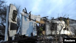 რუსეთის საავიაციო იერიშის შედეგად განადგურდა უკრაინელი პოლიტიკური მოღვაწის, რომან შუხევიჩის მემორიალური მუზეუმი. ლვოვი, 2024 წლის 1 იანვარი