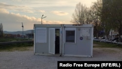 Glasačko mesto u Severnoj Mitrovici, 23. april 2023.