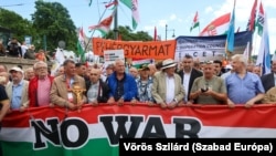 A Békemenet a Margit-sziget felé tart 2024. június 1-jén