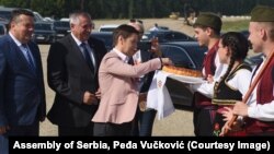 Susret delegacija Srbije i Republike Srpske na granici BIH, 7. jun 2024.