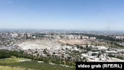 Карьер в южной части Бишкека. 