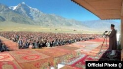 Aga Khan se obraća svojim sljedbenicima u Tadžikistanu.