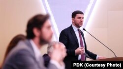 Kryetari i PDK-së, Memli Krasniqi. 