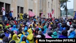 Protest u Tbilisiju zbog predloga zakona o "stranim agentima", 12. maj 2024.