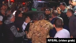 აზერბაიჯანთან სასაზღვრო შეთანხმების წინააღმდეგ პროტესტი სოფელ კირანცში. 26 აპრილი, 2024 წელი