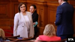 Лидерката на БСП Корнелия Нинова