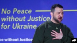 Володимир Зеленски произнесе реч в Международния наказателен съд в Хага