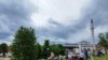 Bosnia and Herzegovina, the opening ceremony of rebuild Arnaudija mosque in Banjaluka on May 7, after it was destroyed during the war. 