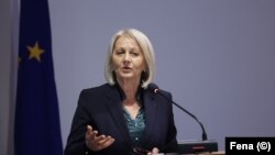 Predsjedavajuća Vijeća ministara BiH Borjana Krišto, Sarajevo, 19. oktobra 2023. 