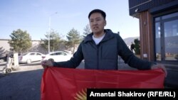 Активист Афтандил Жоробеков.