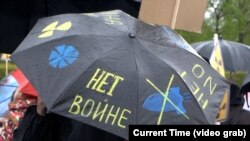 Bjellorusët kanë protestuar kundër armëve bërthamore.