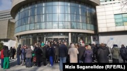 რესპუბლიკური საავადმყოფოს ექიმებმა აქცია გამართეს. 25 იანვარი, 2024 წელი 