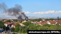 Požar na deponiji Vardarište 8. avgust 2024.