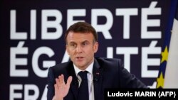 Президент Франции Эммануэль Макрон