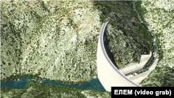 Визуелизација на хидроцентралатаЧебрен 