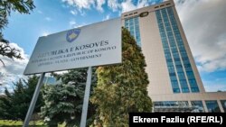 Ndërtesa e Qeverisë së Kosovës, mars 2023.