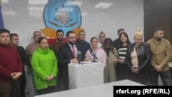 Прес конференција на директорот на Агенцијата за конфискација на имот 