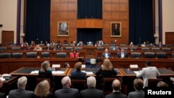 Komitet za obrazovanje u radnu snagu američkog Kongresa tokom istrage o porastu antisemitižma na univerzitetskim kampusima, Washington, 5. decembar 2023. 