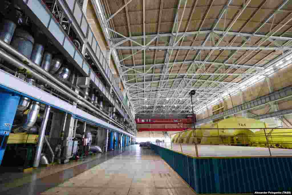 Turbine postrojenja. Fotografija načinjena u martu 2024. Grossi je ranije pozvao na &quot;maksimalnu vojnu uzdržanost&quot; nakon što su krajem prošlog mjeseca u blizini elektrane prijavljene eksplozije za koje je Kremlj okrivio Ukrajinu. Kijev još nije odgovorio na ove optužbe.