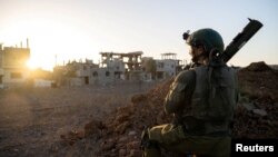 Një ushtar izraelit në Rripin e Gazës. Fotografi nga arkivi. 