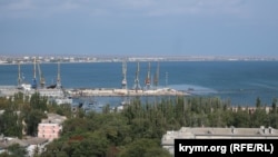Порт Феодосии, архивное фото
