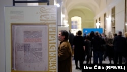 Otvaranje izložbe "Crnogorsko ćirilsko štamparstvo XV i XVI vijeka" u Klementinumu, Prag 5. marta 2024.