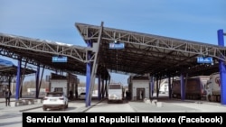 Postul vamal Sculeni după renovare.
