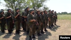 კურსკის ოლქში წვევამდელები. არქივის ფოტო