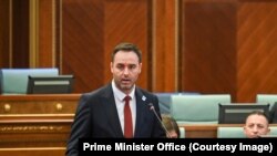 Kryetari i Kuvendit të Kosovës, Glauk Konjufca.