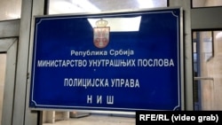 Departamenti i Policisë në Nish, qyteti ku Nikolla Sandulloviq u arrestuar në janar 2024.
