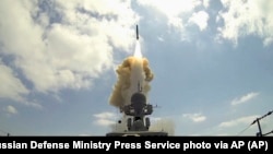 «Вчора у передмісті Вінниці приблизно 14-ої години було збито дві ракети «Калібр» (фото ілюстративне)