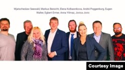 Liderii relativ noii formațiuni pro-ruse Aufbruch, din Germania (Sursă: pagina de net Aufbruch)