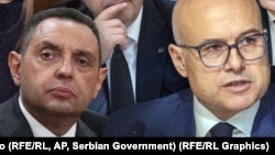 Aleksandar Vulin (levo) i Miloš Vučević