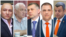 Cinci din cele nouă persoane sancționate recent de Canada. De la stânga la dreapta: Grigore Caramalac, Valeri Klimenko, Alexandr Kalinin, Serghei Burgudji, Igor Himici