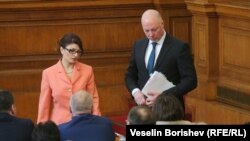 Десислава Атанасова и Росен Желязков от ГЕРБ