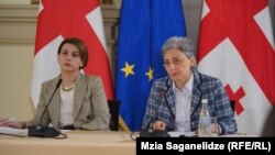 Тамар Чугошвили и Майя Копалеишвили